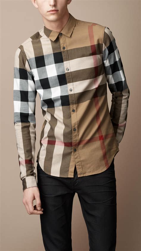 style burberry shirt|burberry brit shirt price.